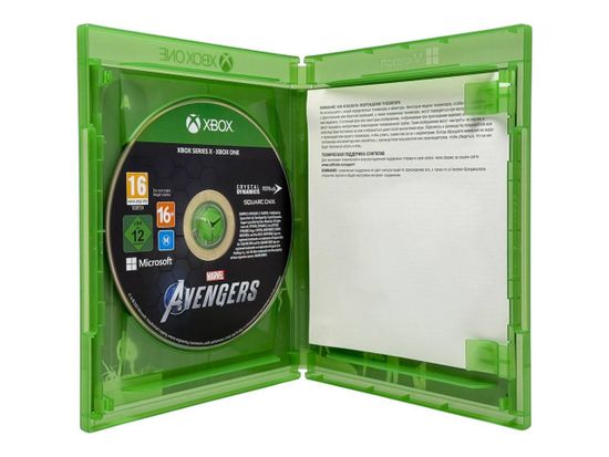 Xbox One/Series X Avengers Marvel / Мстители (Б/У, Полностью на русском языке)