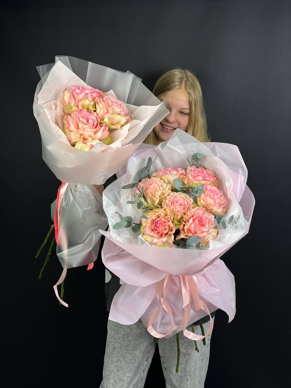 Букет французких роз Эспианс