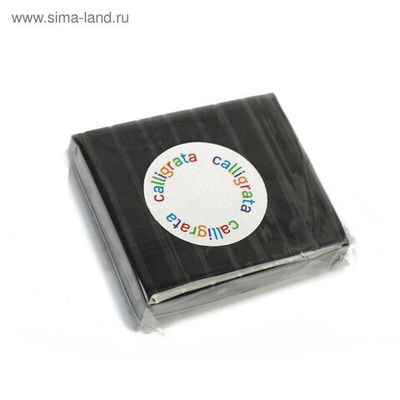 Полимерная глина Calligrata SH-24, 50 г, черная