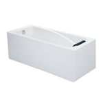 ВАННА АКРИЛОВАЯ ROCA HALL 170X75  в комплекте сифон, каркас