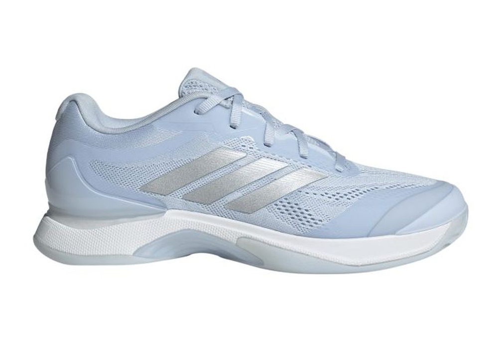 Женские теннисные кроссовки Adidas Avacourt 3 - crystal sky/silver metallic/cloud white