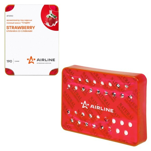 Ароматизатор под сиденье гелевый макси  Тундра  Клубника со сливками (AIRLINE)
