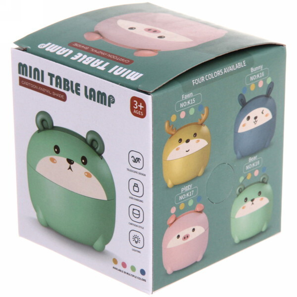 Светильник General, 60Вт, Е27, настольный красный (в пакете)