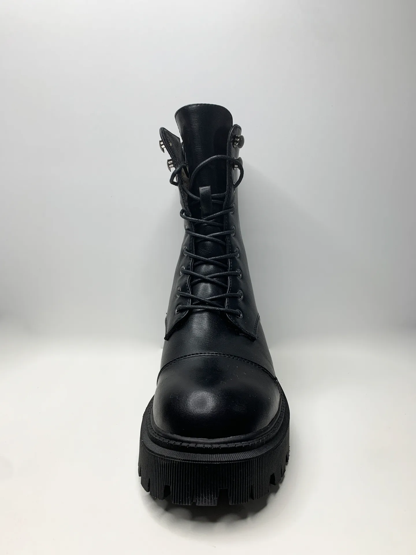 Ботинки Omila Н301 со шнуровкой и молнией\Черный недорого