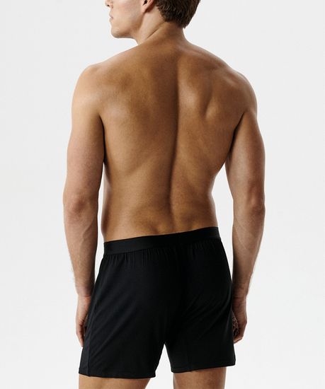 Трусы (1 шт) мужские семейные Atlantic MBX-662, микромодал, черный