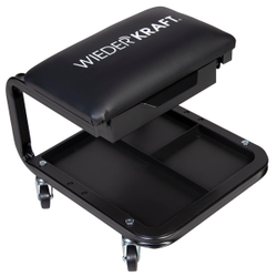 WDK-86030  Табурет ремонтный, полка у основания, ящик для инструментов под сиденьем