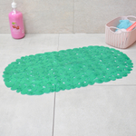 Коврик для ванной Галька 67*36см (бирюзовый)
