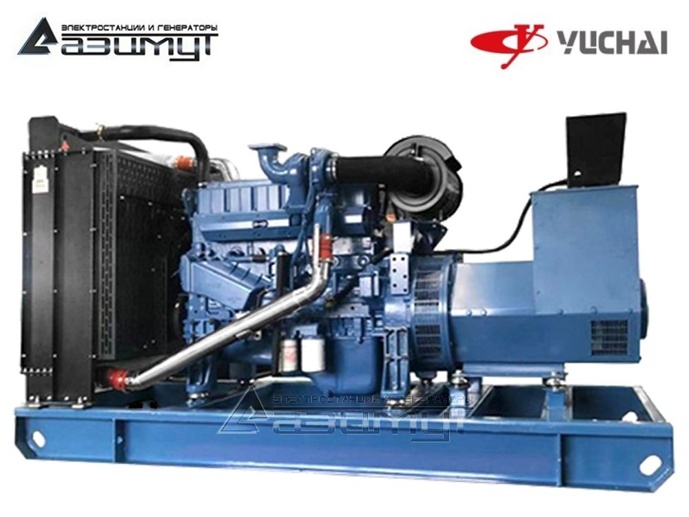Дизельный генератор Азимут АД-450С-Т400-1РМ26 Yuchai