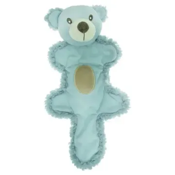 AROMADOG Игрушка для собак Мишка с хвостом 25 см голубой