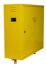 Шкафной газораспределительный пункт ГРПШ-ОХТА-RF-10-2-НН-П3 (желтый)