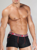 Мужские трусы-боксеры с сеткой (Размер: XL) (Цвет: красный)