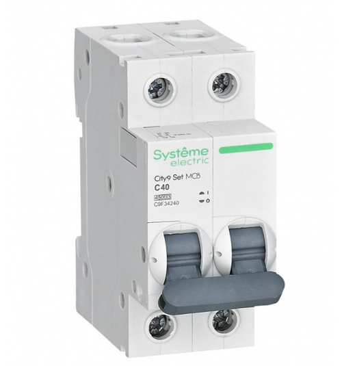 Автоматический выключатель Schneider Electric City9 Set 2P AB 40А С 4,5кА 230В