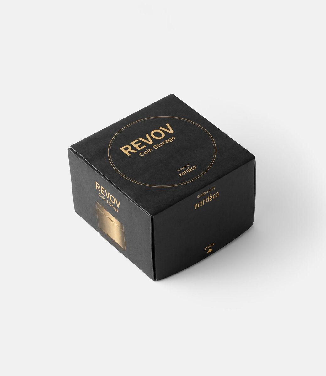 Mordeco Revov Coin Storage White — копилка для мелочей