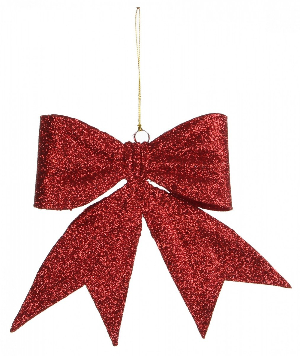 Подвеска бант 15х15х2 House of Seasons красный