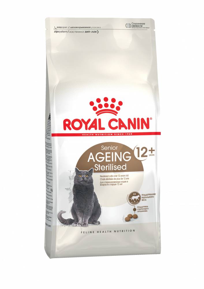 Royal Canin Эйджинг Стерилайзд 12+, сухой (2 кг)