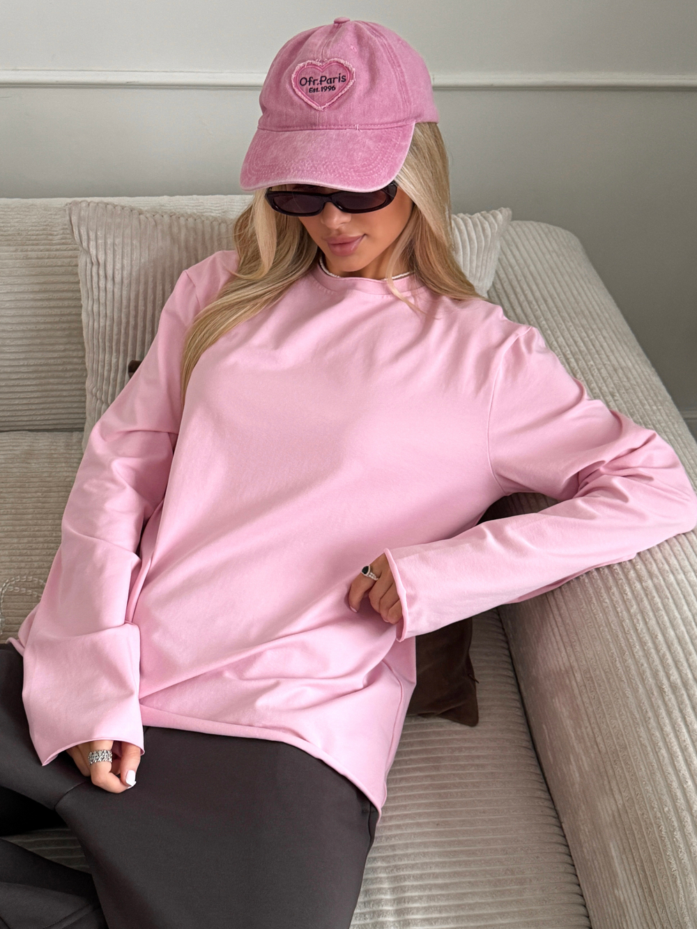 Лонгслив оверсайз