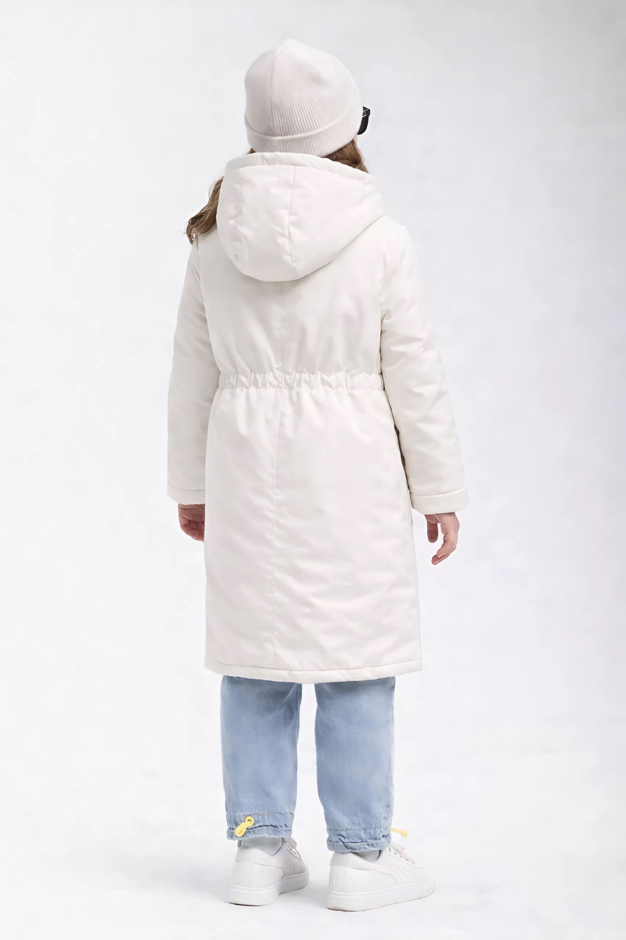 Пальто демисезонное для девочки "HN-9" ваниль