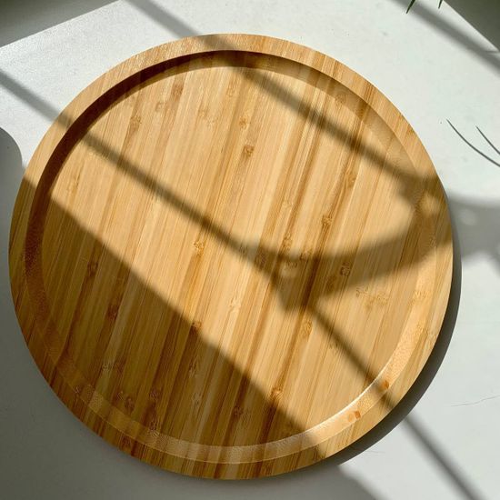 Блюдо для подачи, d=35 см, бамбук