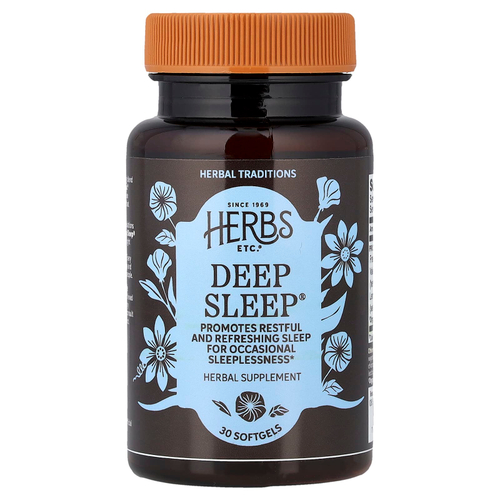 Herbs Etc., Deep Sleep®, 30 капсул