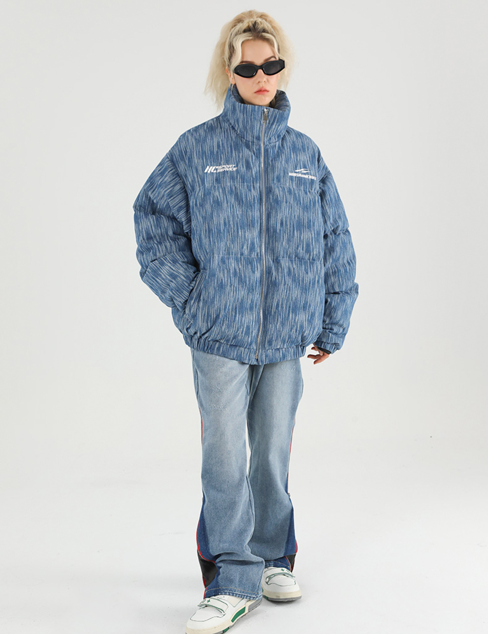 Пуховик HARSHandCRUEL "Milky Way" Puffer Jacket