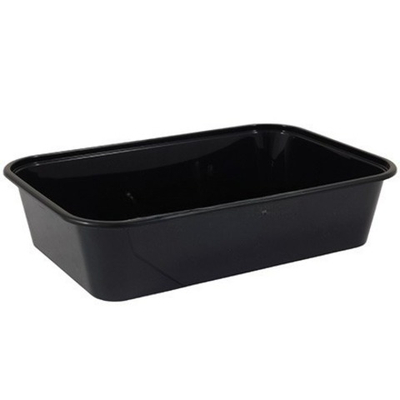 Контейнер под запайку (117х175х40) Перинт 500 мл (550 шт.) Черный