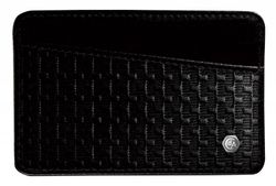 Футляр для визиток/кредитных карт Carandache Type 55 черный натуральная тисненая кожа (5731.455)