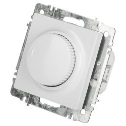 Светорегулятор Intro Accent 6-401-01 поворотный, 600Вт 230В, IP20, СУ, белый