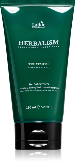 La'dor Herbalism - травяная маска для ослабленных волос со склонностью к выпадению /   150  ml  / GTIN 8809181935505