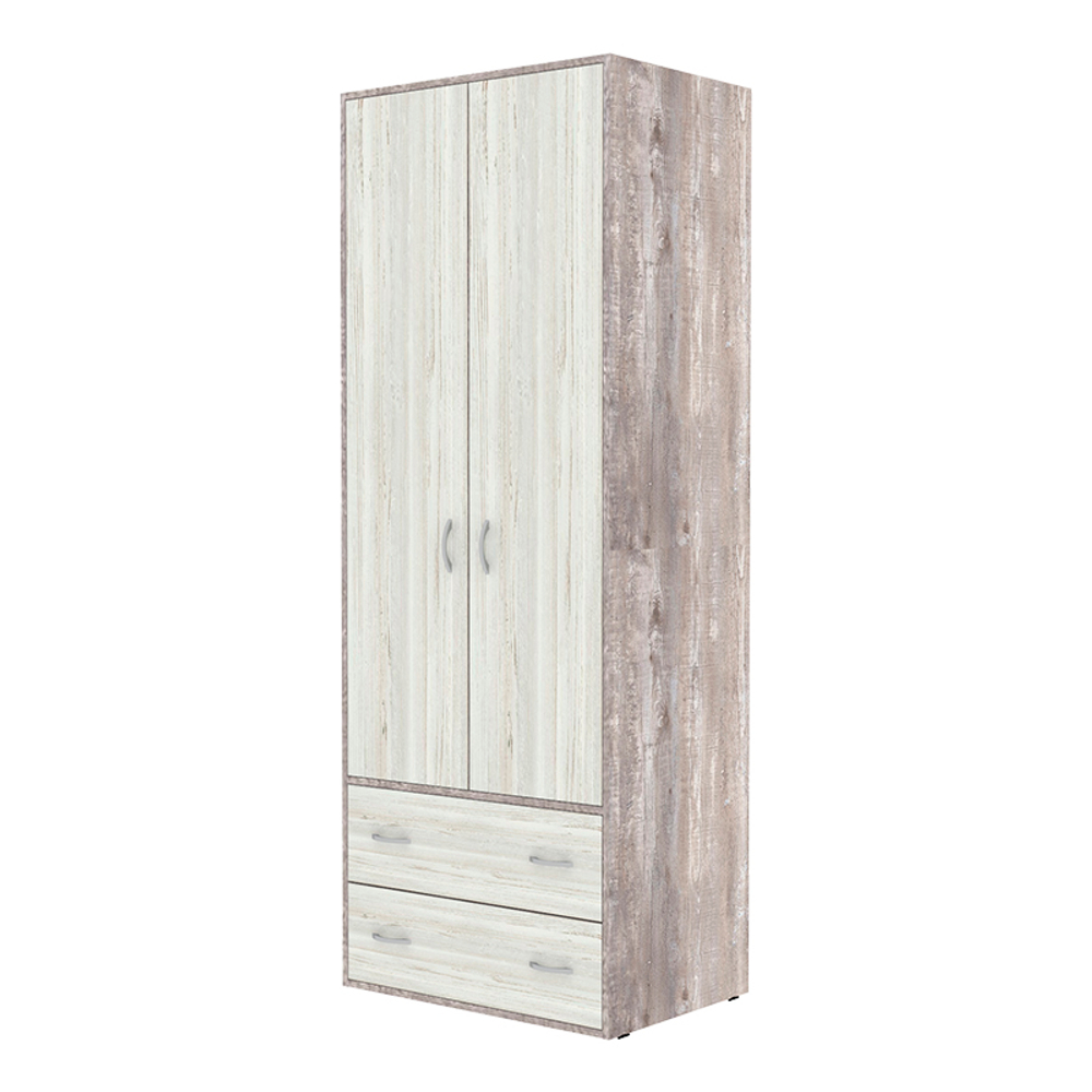 Шкаф 2-х створчатый КарИВи Милана Бетон Винтерберг