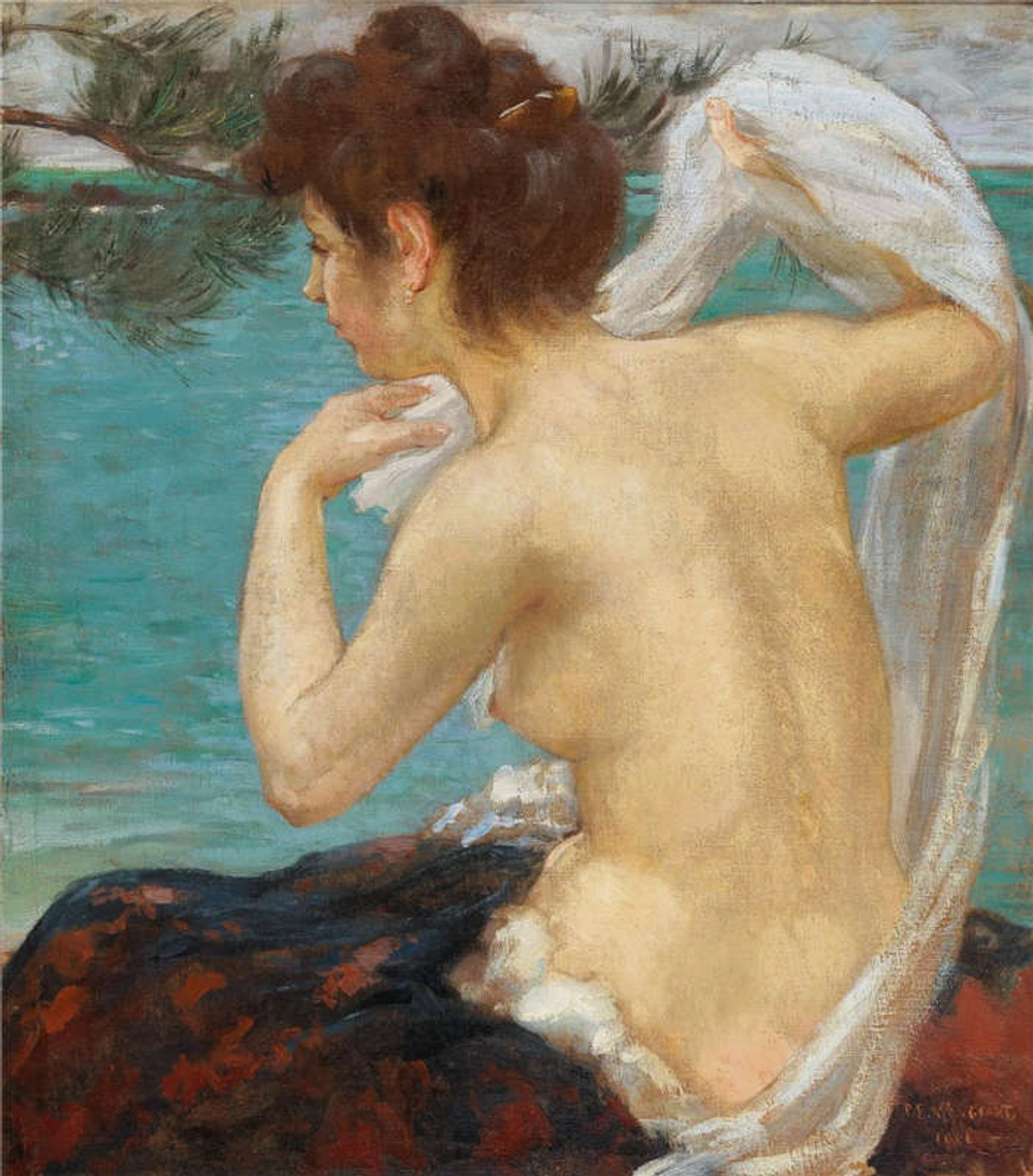 Paul Emile Mangeant (1868-1938) - эротическое искусство французского художника