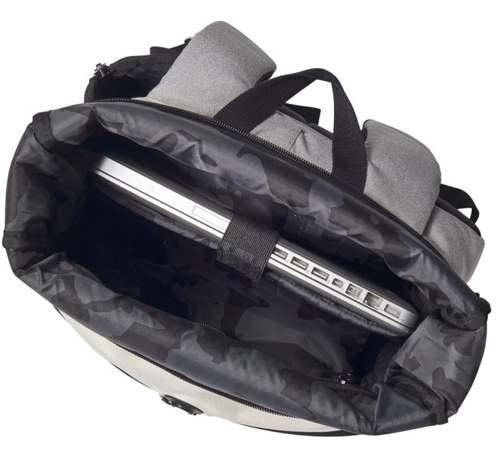 Теннисный рюкзак Wilson Lifestyle Foldover Backpack - Gray