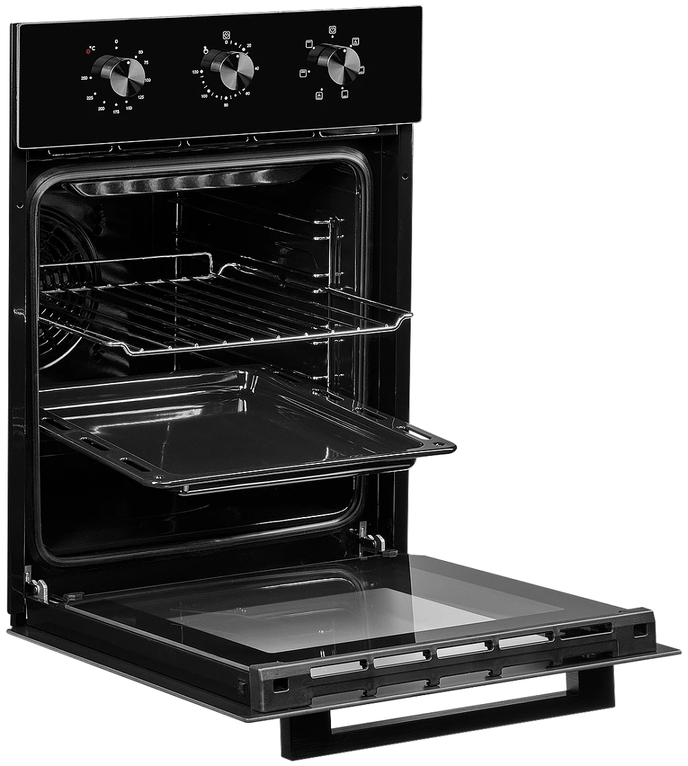 Встраиваемый электрический духовой шкаф Monsher MOE 4563 Noir