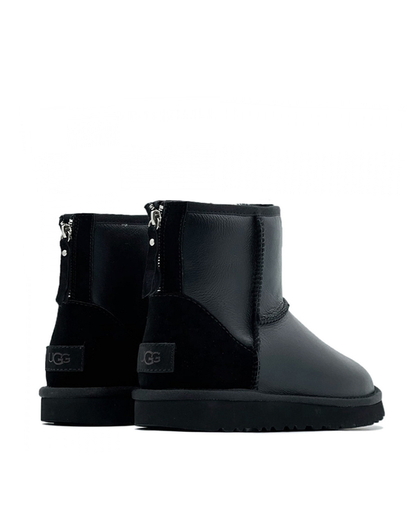 CLASSIC MINI ZIP METALLIC - black