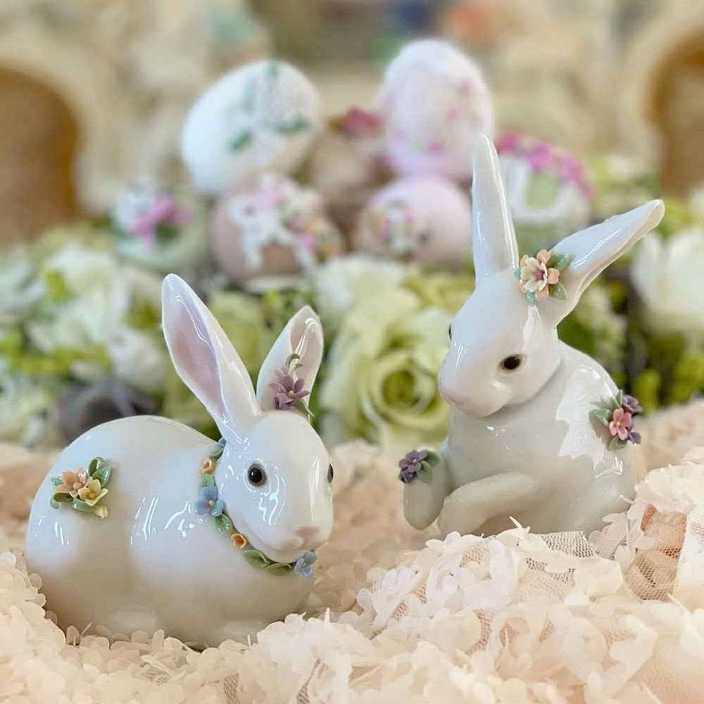 Кролик с гвоздиками Lladro