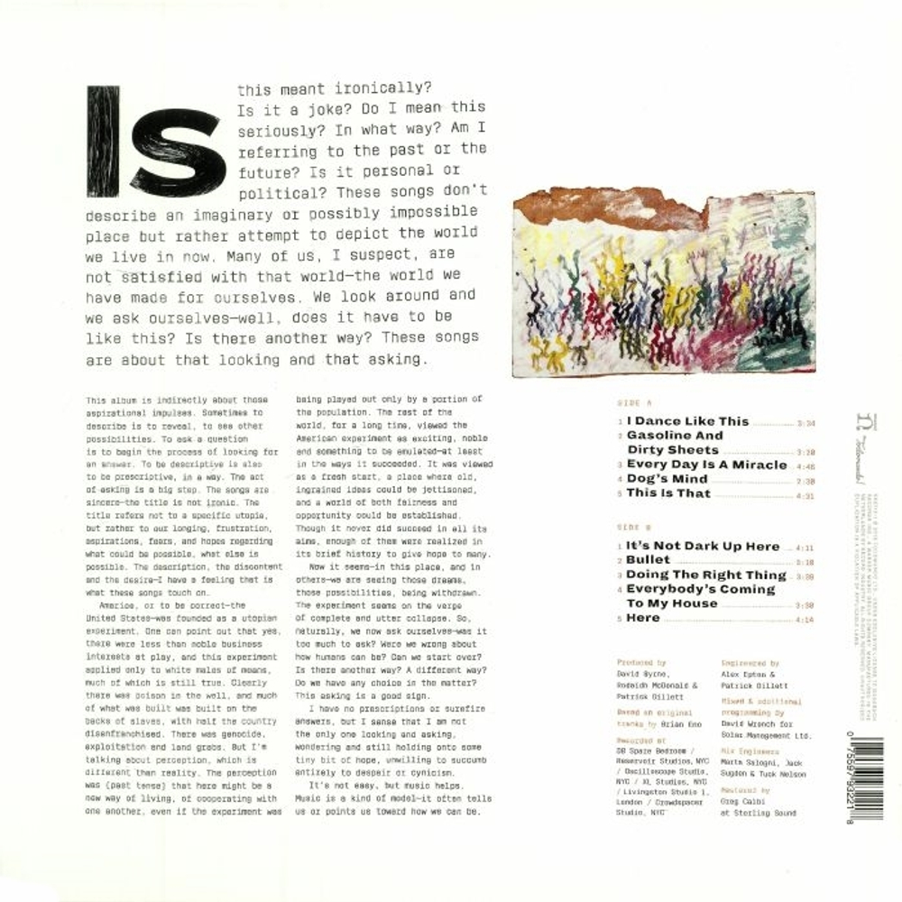 David Byrne / American Utopia (LP)