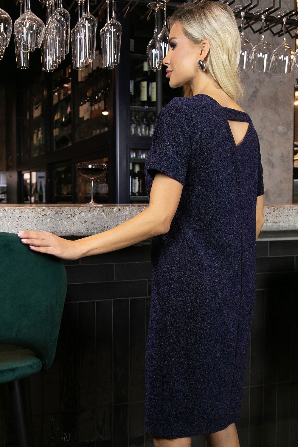 Платье Покоряя сердца (синее) П11560 LT Collection