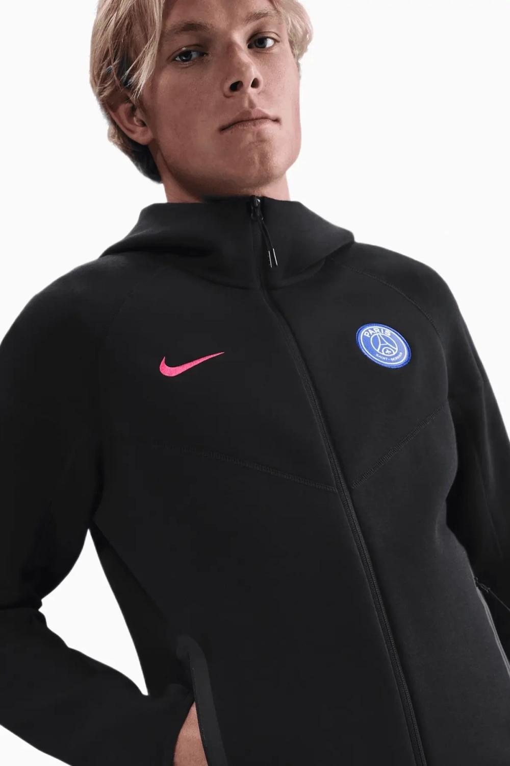 Кофта Nike PSG 25/26 Tech Windrunner - черный