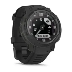 Garmin Instinct Crossover Solar - Tactical Edition, черный