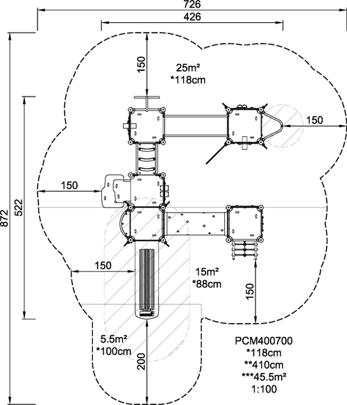 Замок с крышей