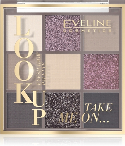 Eveline Cosmetics Look Up Take Me On... - палитра теней для век, 10,8 g