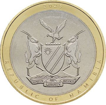 5 долларов 2025 Намибия