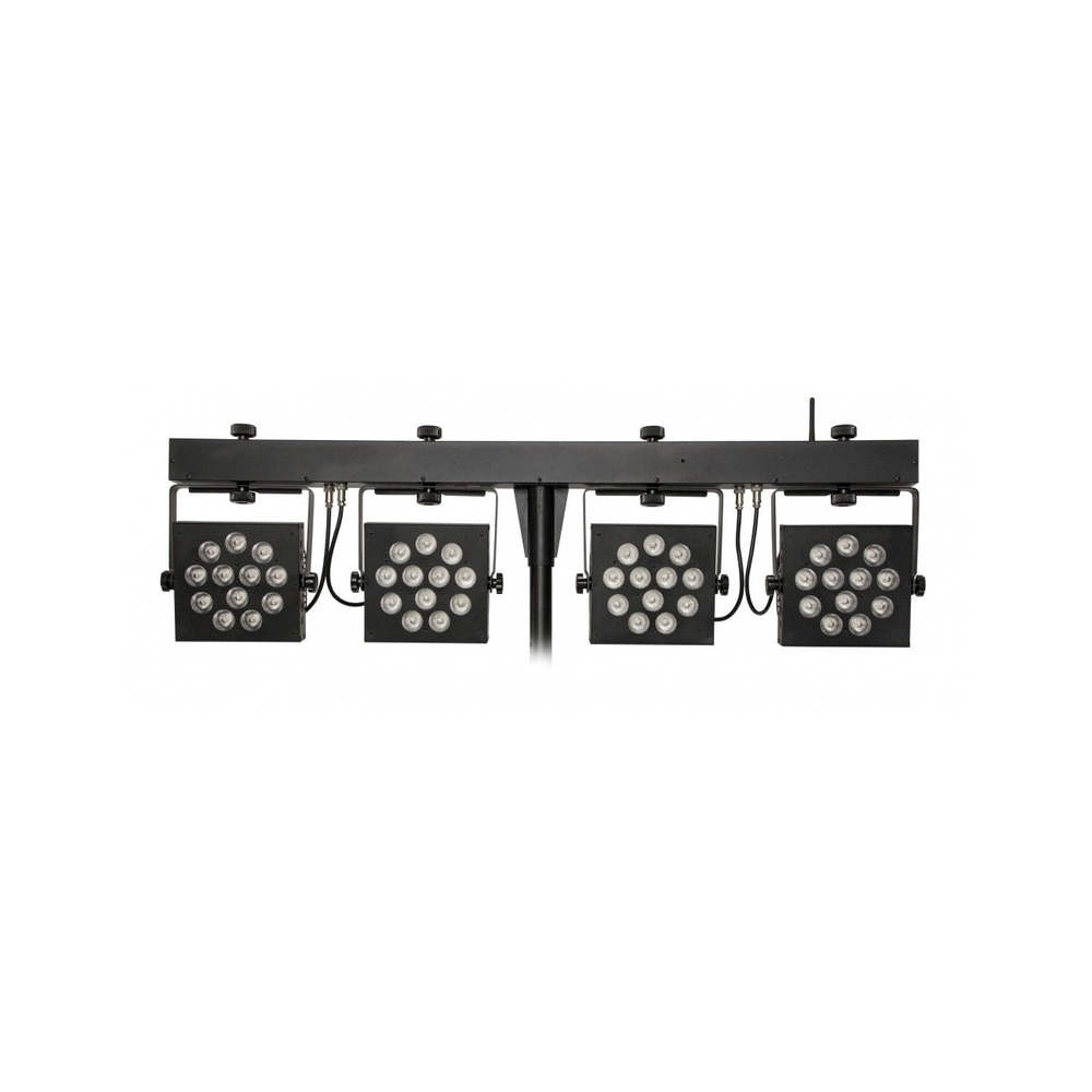 INVOLIGHT MLS HEX48 - светодиодный прожектор RGBWA/UV 12х12 Вт, кейс, ножной и ИК ДУ- пульт