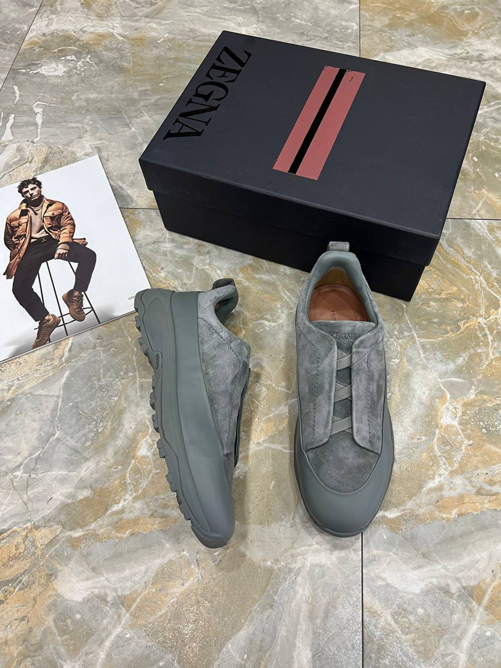 Кеды Zegna