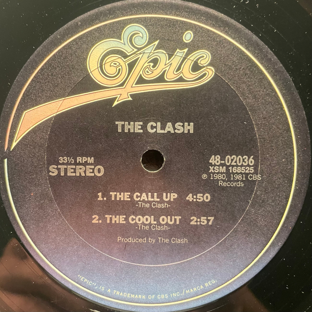 The Clash ‎– The Call Up / The Cool Out / The Magnificent Dance / The Magnificent Seven (США 1981г.) EP