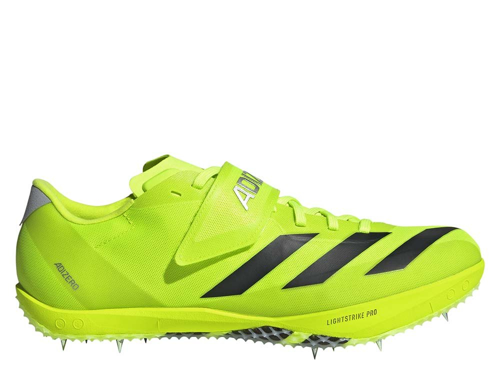 Шиповки беговые adidas Adizero High Jump U лимонно-черные