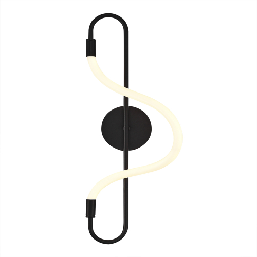 SL6102.401.10 Светильник настенный ST-Luce Черный/Белый LED 1*10W 3000K