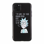 Чехол ТПУ Рик и Морти для iPhone 12 Mini, 012123