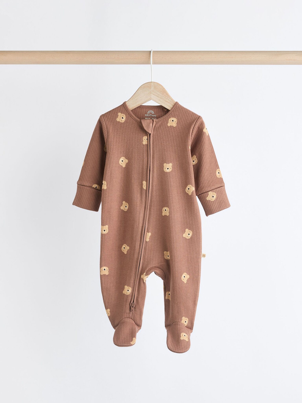Комбинезон / Cлип для малышей Next 935-776, 5 шт., Светло-коричневый, Коричневый