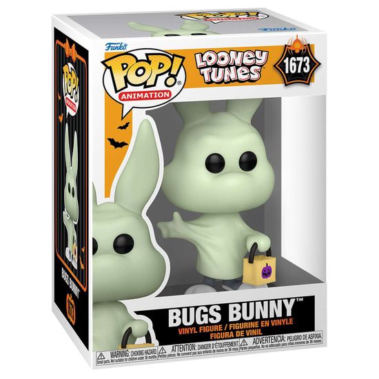 Фигурка Funko POP! Animation Looney Tunes Bugs Bunny (Ghost) (1673) 80870 / Фигурка Фанко ПОП! по мотивам мультсериала "Looney Tunes", Багз Банни