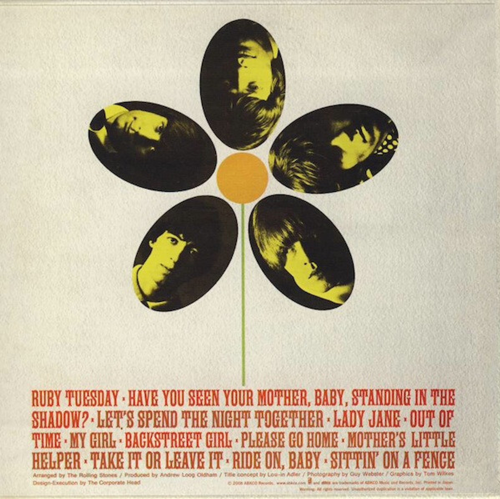 The Rolling Stones / Flowers (Mini LP CD)